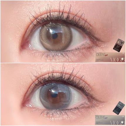 Moodnight 1Month/OLENS/カラーコンタクトレンズを使ったクチコミ(4枚目)