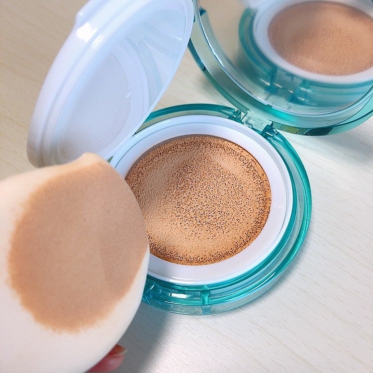 クリアデイリークッション/By ttt./クッションファンデーションを使ったクチコミ(3枚目)