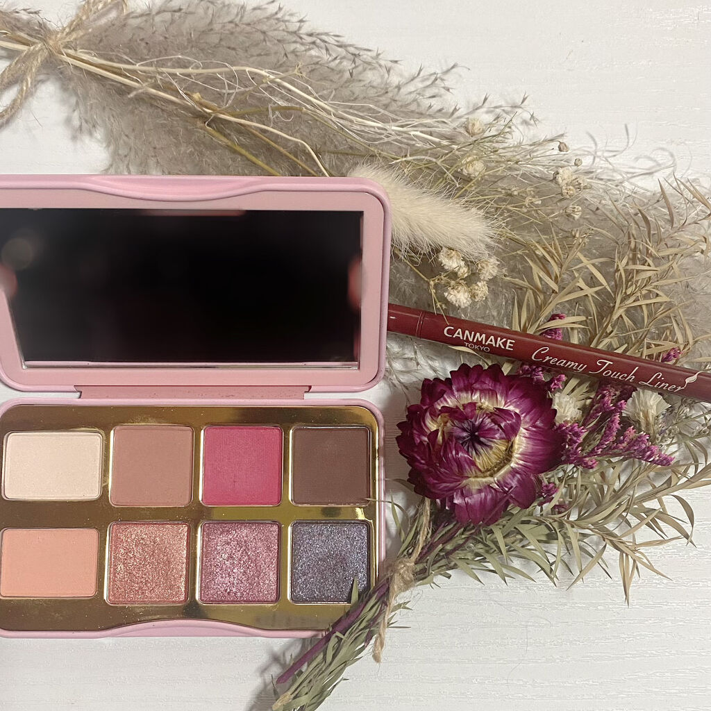 ビー マイ ラヴァ― ミニ アイシャドウ パレット/Too Faced/アイシャドウパレットを使ったクチコミ（2枚目）