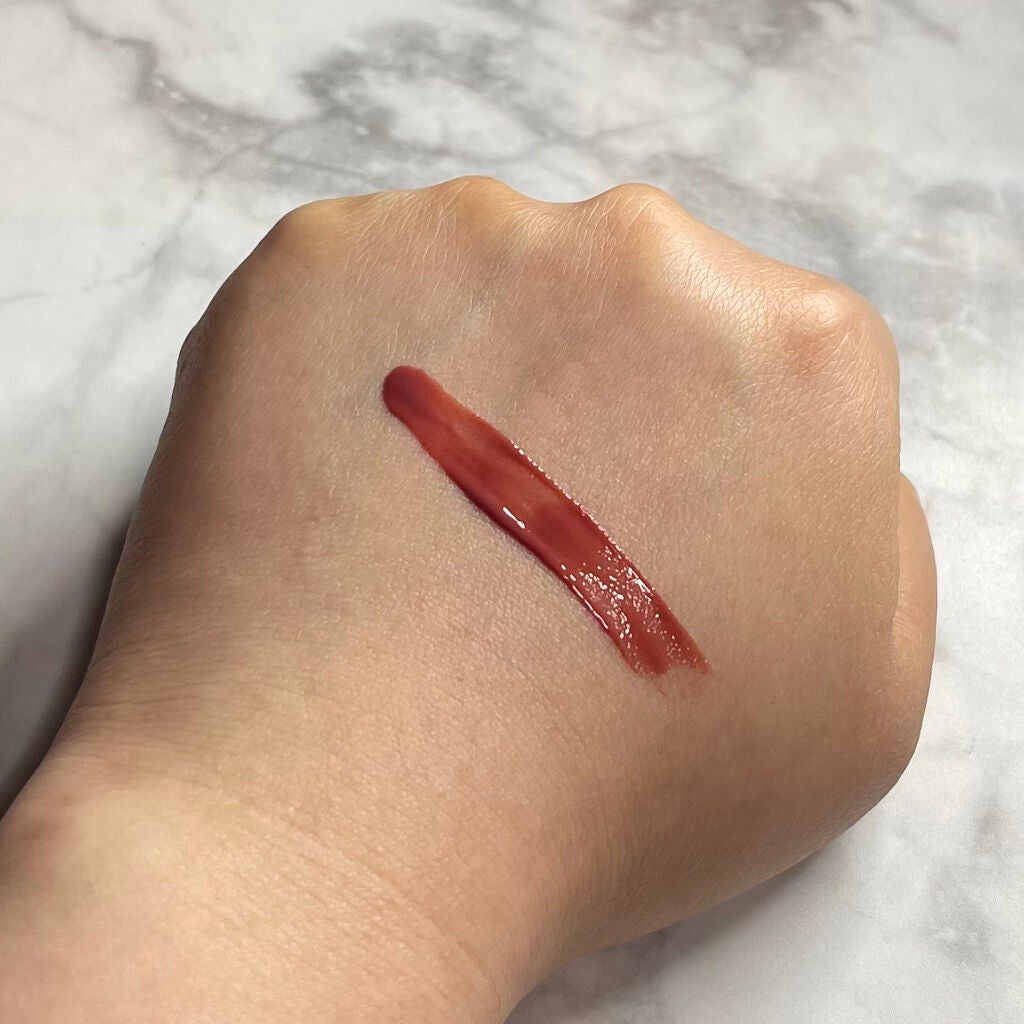 ウォータリーティントリップ マット/CEZANNE/リップティントを使ったクチコミ(3枚目)