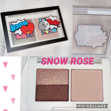 VT VT アートインマルチアイシャドウのクチコミ「VT Cosmetics
VT アートインマルチアイシャドウ
SNOW ROSE

マット、パ.....」（2枚目）