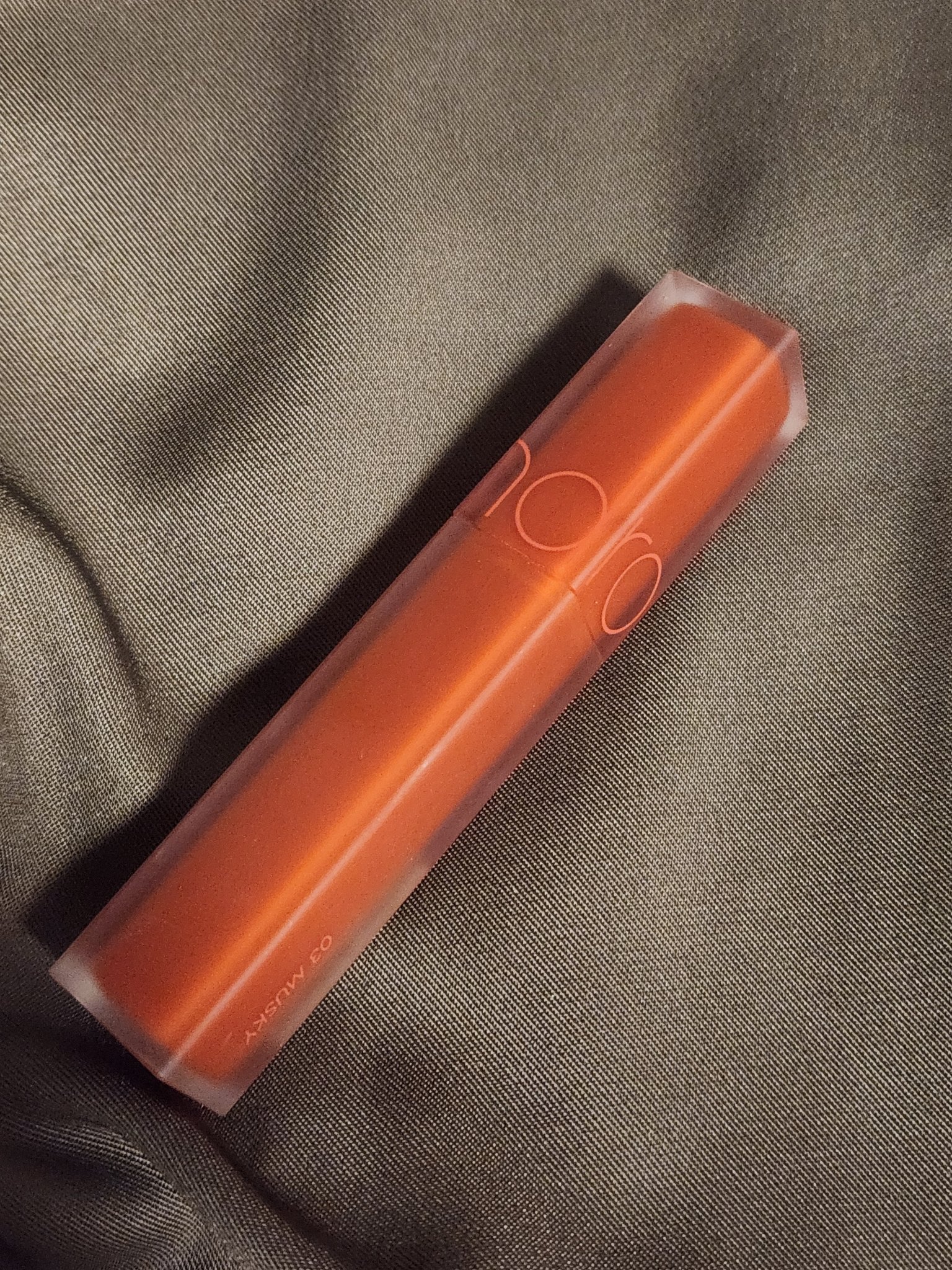 rom&nd ブラーファッジティント 03 ムスキー(MUSKY)/rom&nd/リップティントを使ったクチコミ（2枚目）