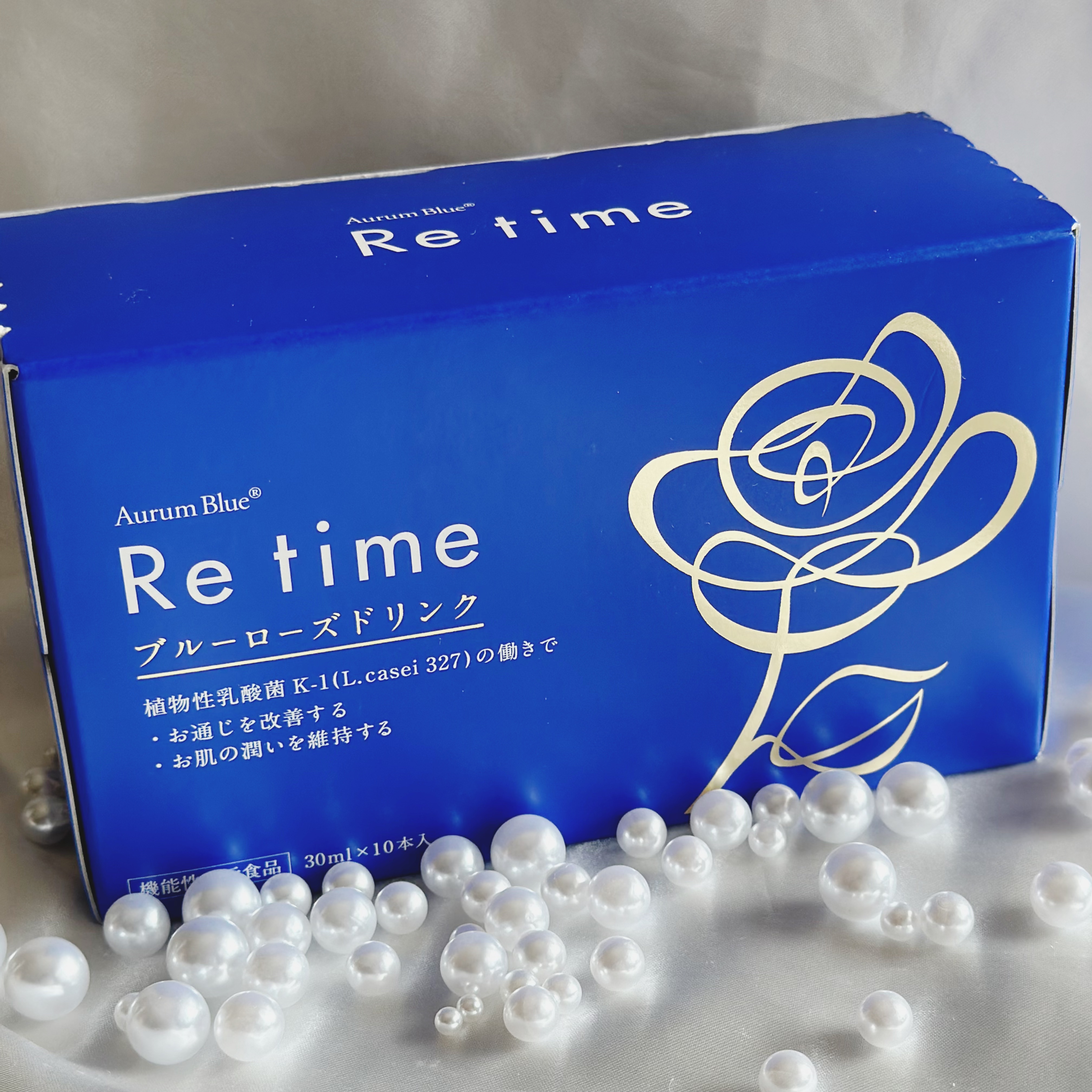 Re time ブルーローズドリンク/オーラムブルー/美容ドリンクを使ったクチコミ（3枚目）