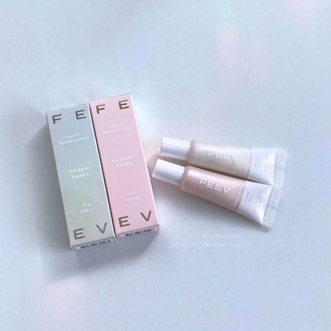 ハイパーフィットシマーリングセラム PEACH FAIRY（ピーチフェアリー）/FEEV/リキッドハイライトを使ったクチコミ（1枚目）