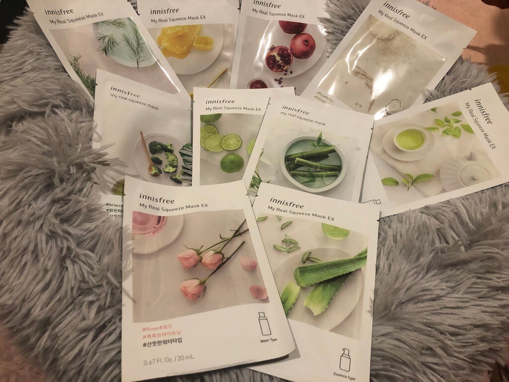 マイリアル スクイーズ マスクシート/innisfree/シートマスク・パックを使ったクチコミ(1枚目)
