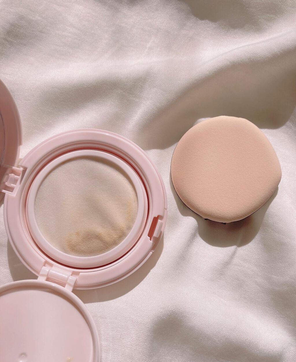 アクアリースキンウェア 01 ライトベージュ/ESPRIQUE/クッションファンデーションを使ったクチコミ（2枚目）