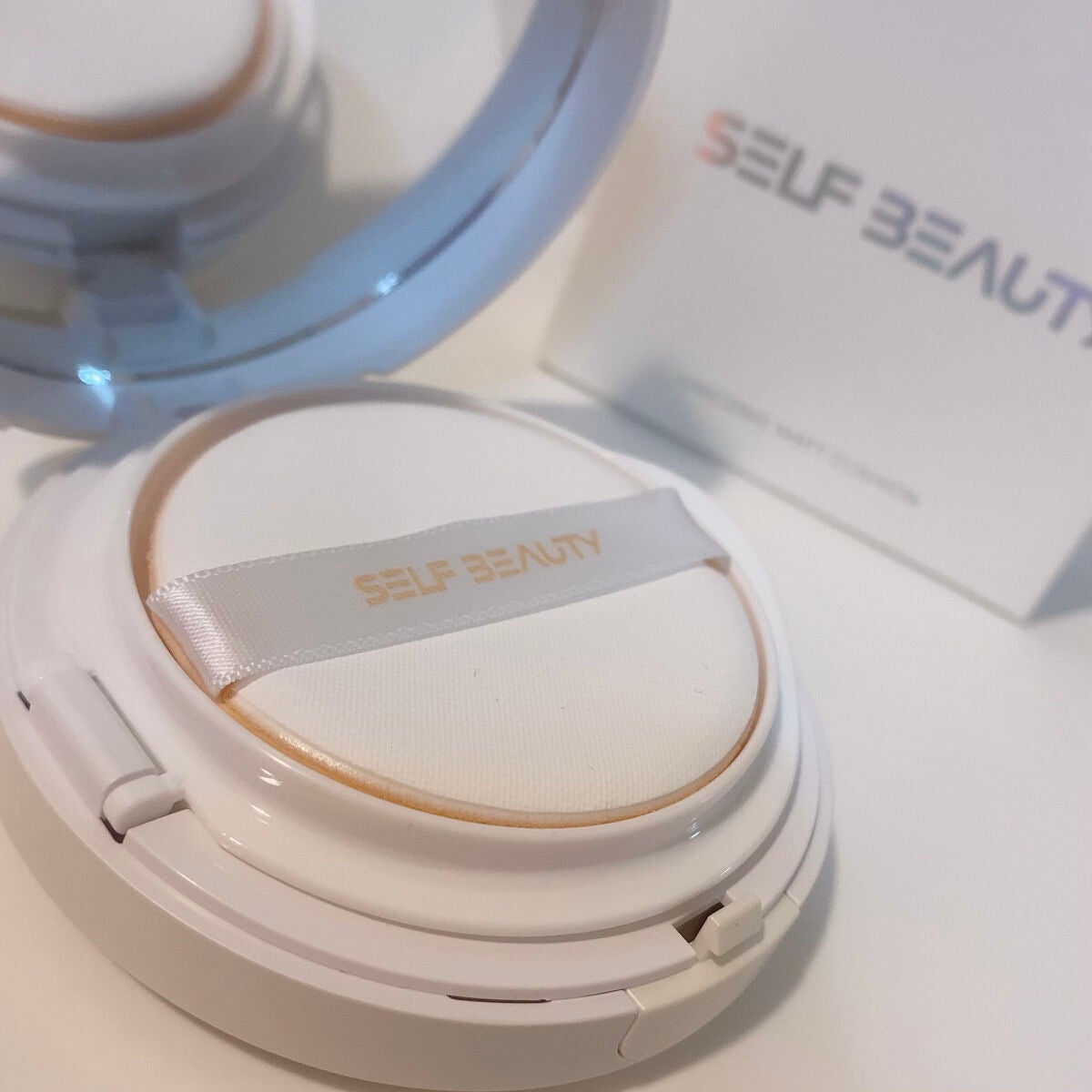 ユニコーン オーロラ マットクッション/SELF BEAUTY/クッションファンデーションを使ったクチコミ(3枚目)