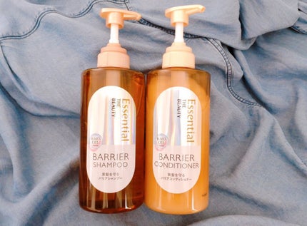 ザビューティ 髪のキメ美容素髪を守る バリアシャンプー/コンディショナー/エッセンシャル/シャンプー・コンディショナーを使ったクチコミ(1枚目)