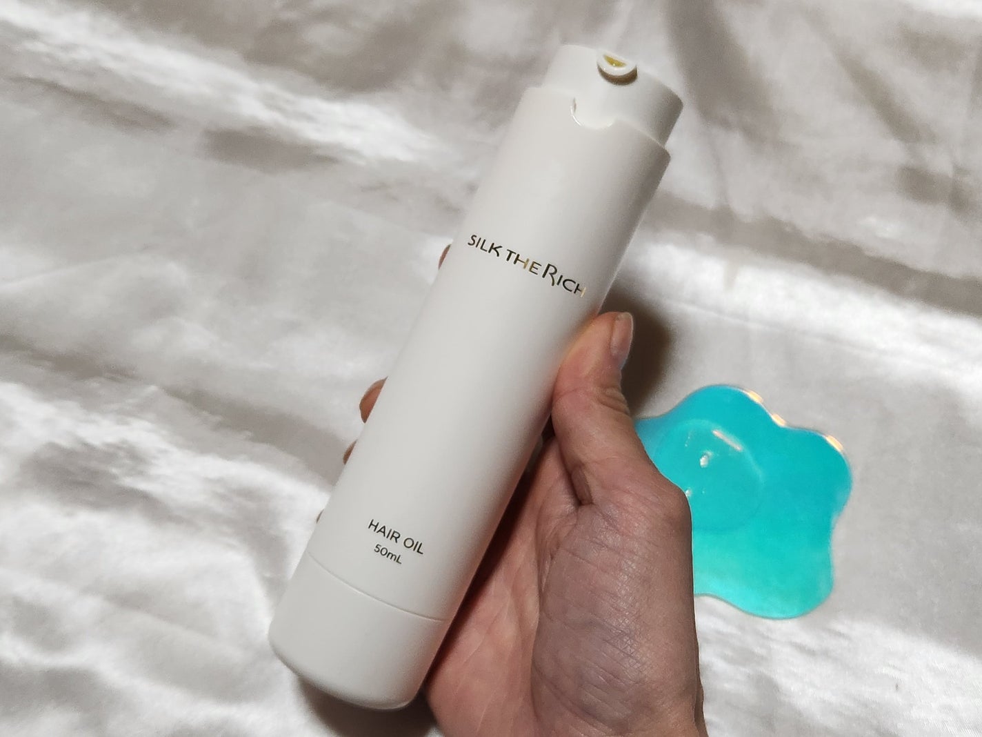 ザ・リッチ ヘアオイルGPF/SILK THE RICH/ヘアオイルを使ったクチコミ(1枚目)