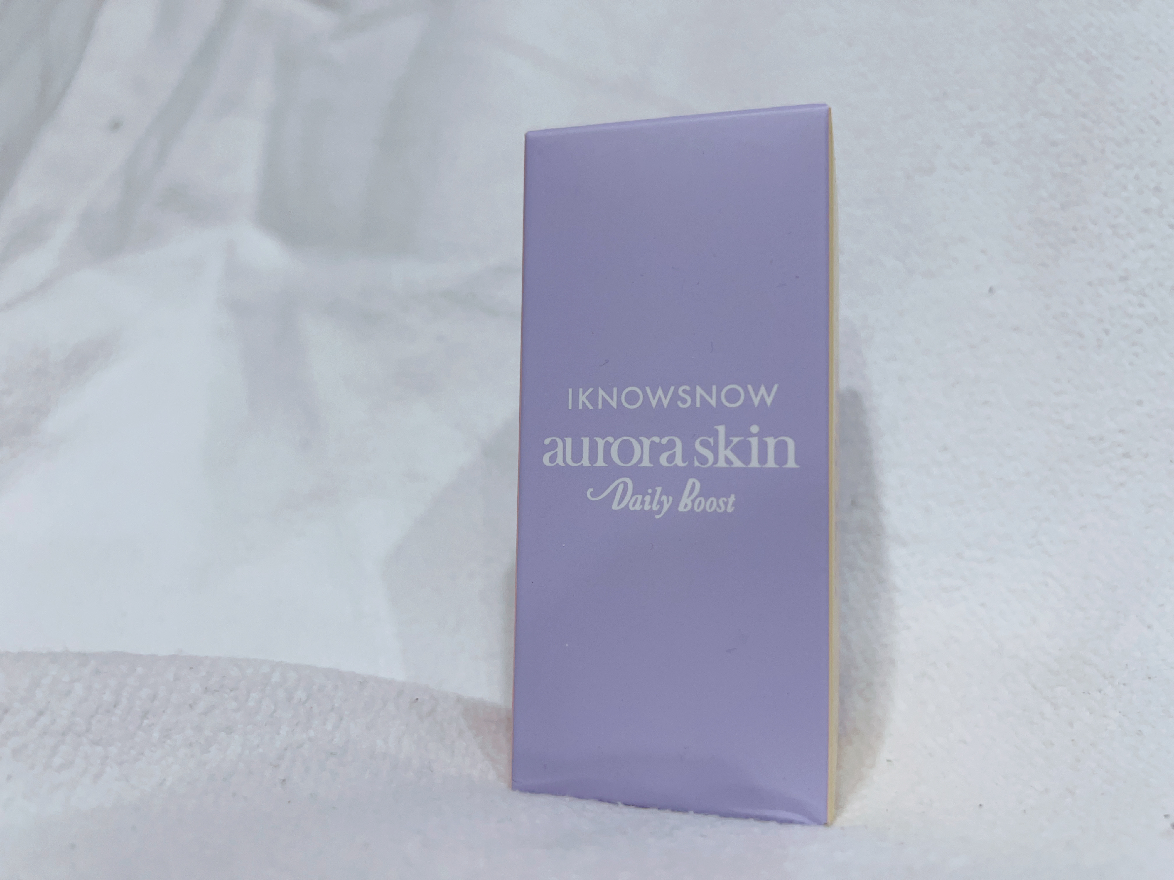オーロラスキン デイリーブースト/IKNOWSNOW/美容液を使ったクチコミ（1枚目）