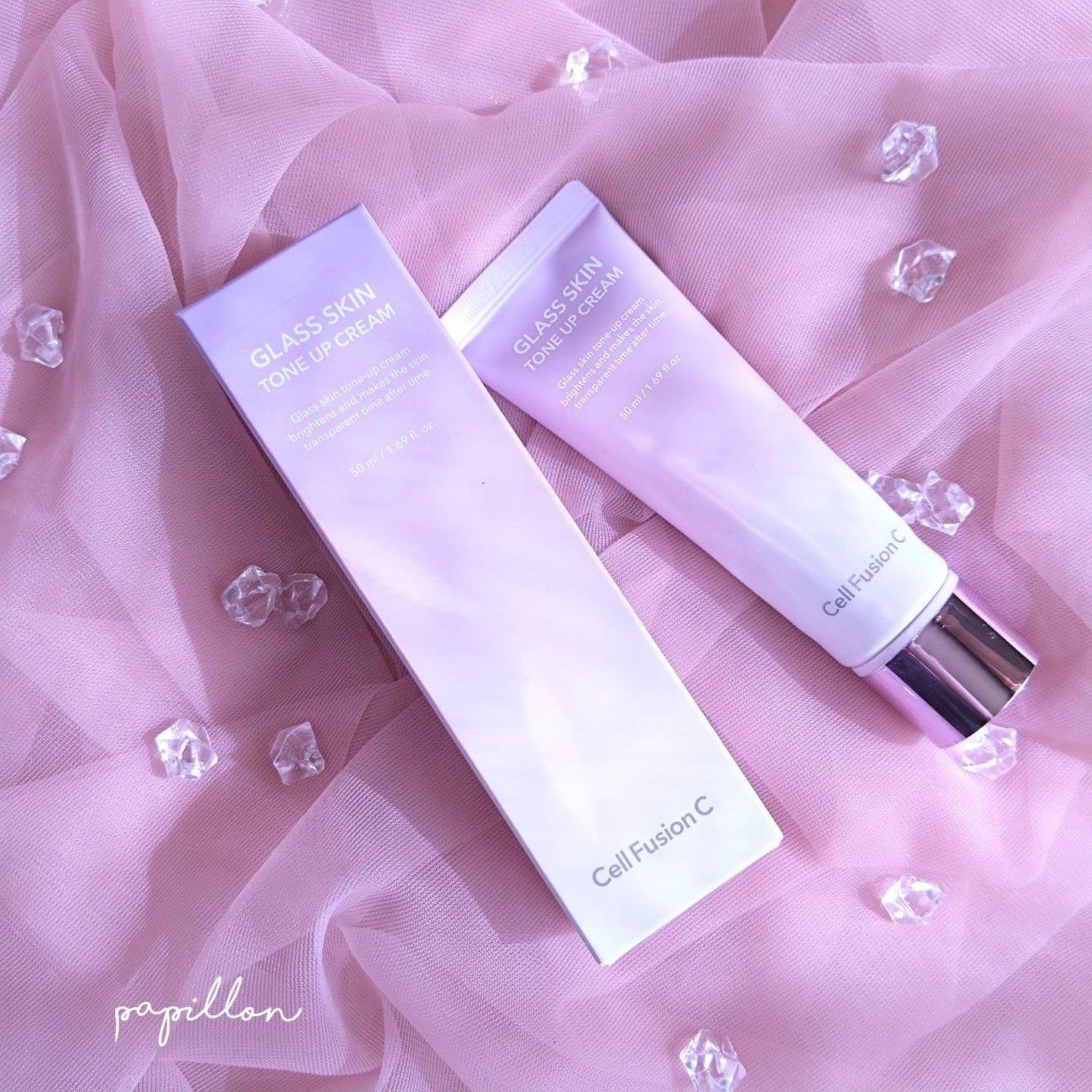 グラススキントーンアップクリーム 50ml/Cell Fusion C(セルフュージョンシー)/化粧下地を使ったクチコミ(1枚目)