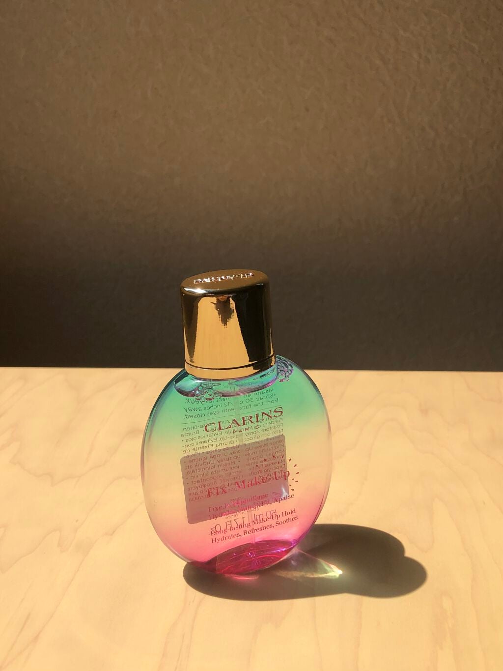 フィックス メイクアップ/CLARINS/ミスト状化粧水を使ったクチコミ(1枚目)