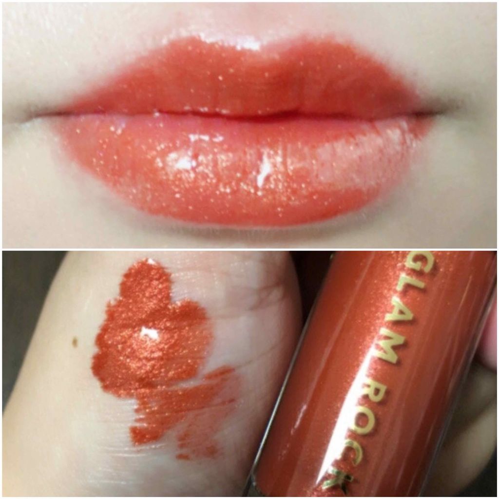 メタリックグロウ グロス/グラムロック/リップグロスを使ったクチコミ（1枚目）