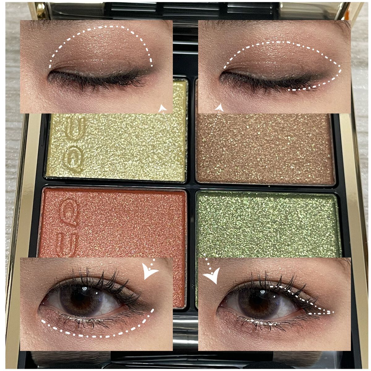 シグニチャー カラー アイズ/SUQQU/アイシャドウパレットを使ったクチコミ(2枚目)