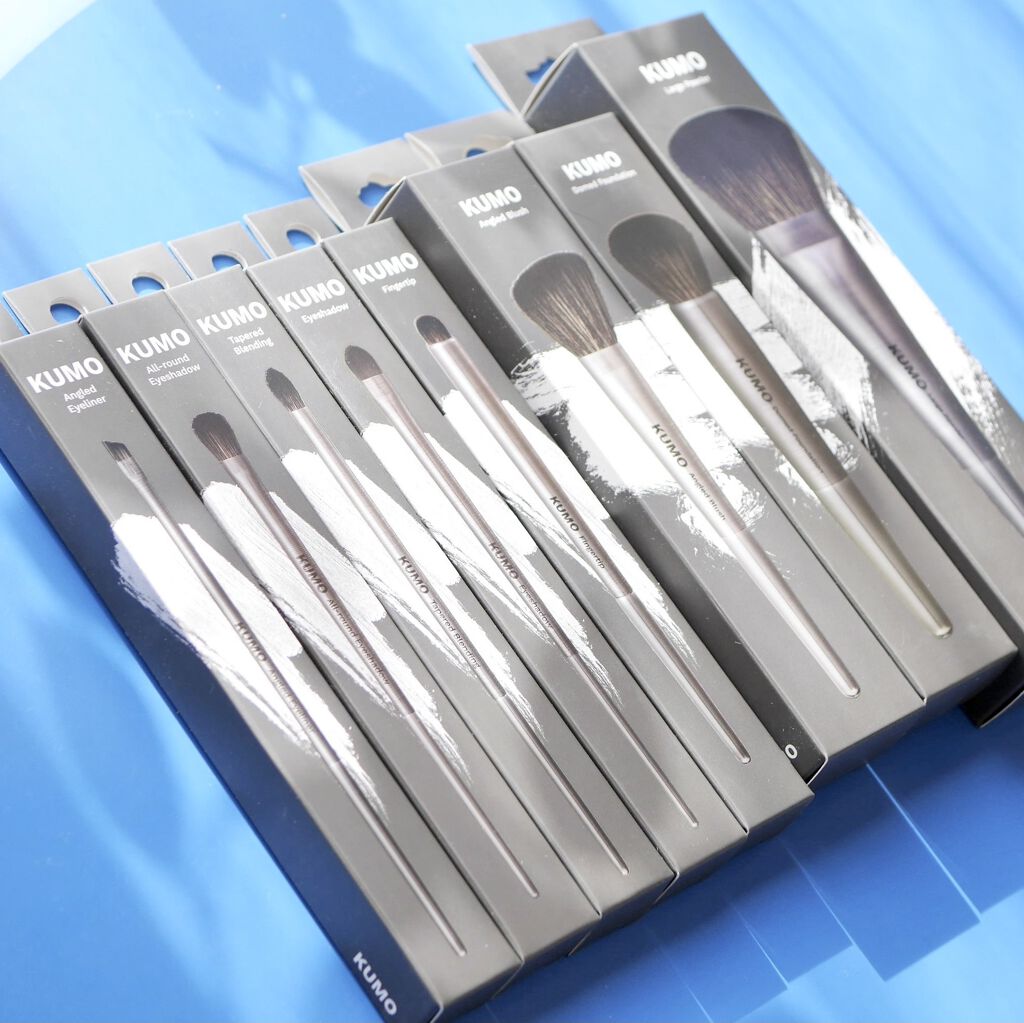  EXPERT VEGAN MAKE UP BRUSH COLLECTION/KUMO/メイクブラシを使ったクチコミ（2枚目）