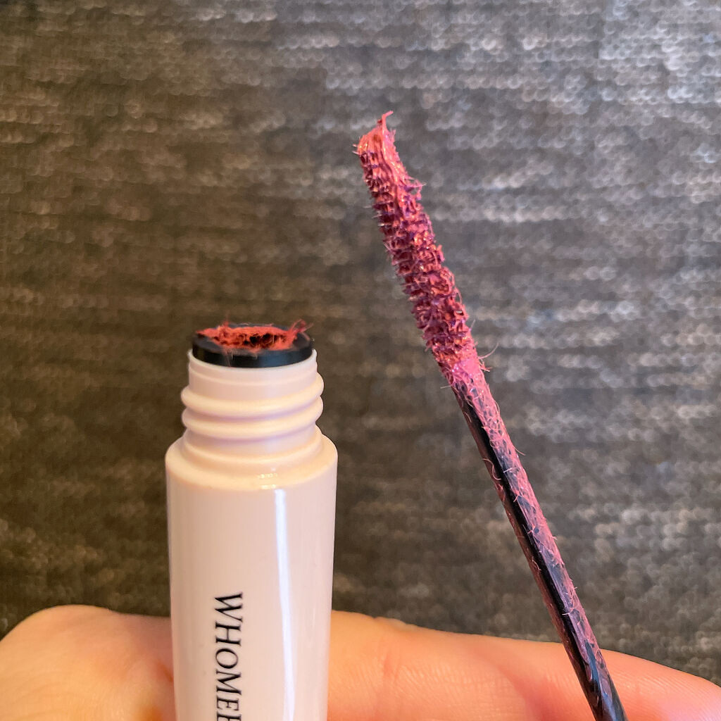 ロング＆カールマスカラ/WHOMEE/マスカラを使ったクチコミ（2枚目）