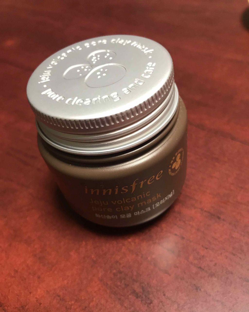 スーパーヴォルカニック ポアクレイマスク/innisfree/洗い流すパック・マスクを使ったクチコミ（1枚目）