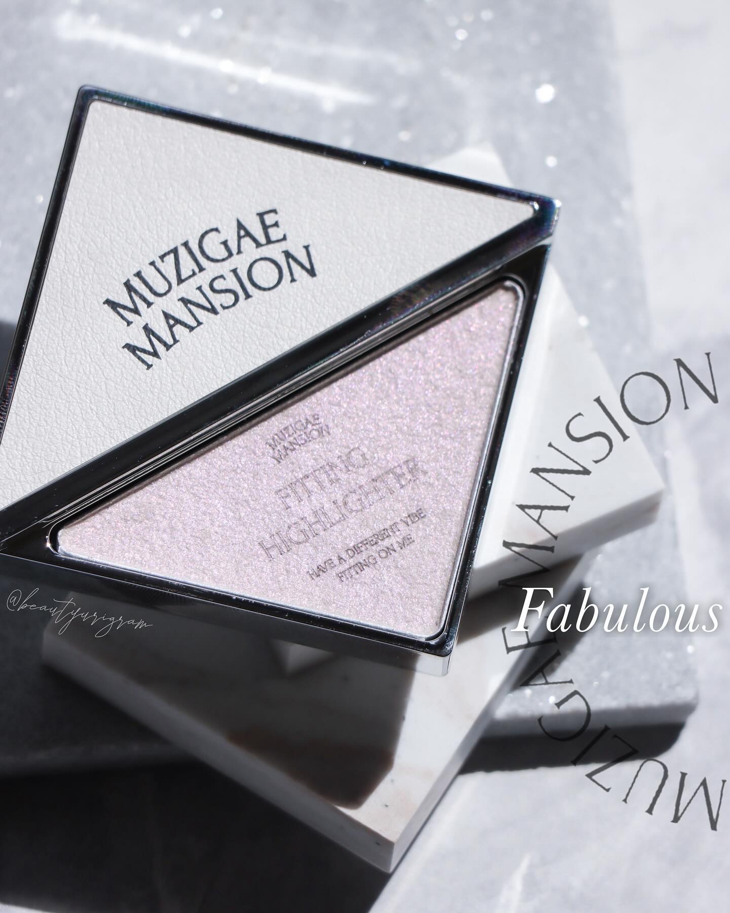 フィッティングハイライター FABULOUS/MUZIGAE MANSION/パウダーハイライトを使ったクチコミ（1枚目）