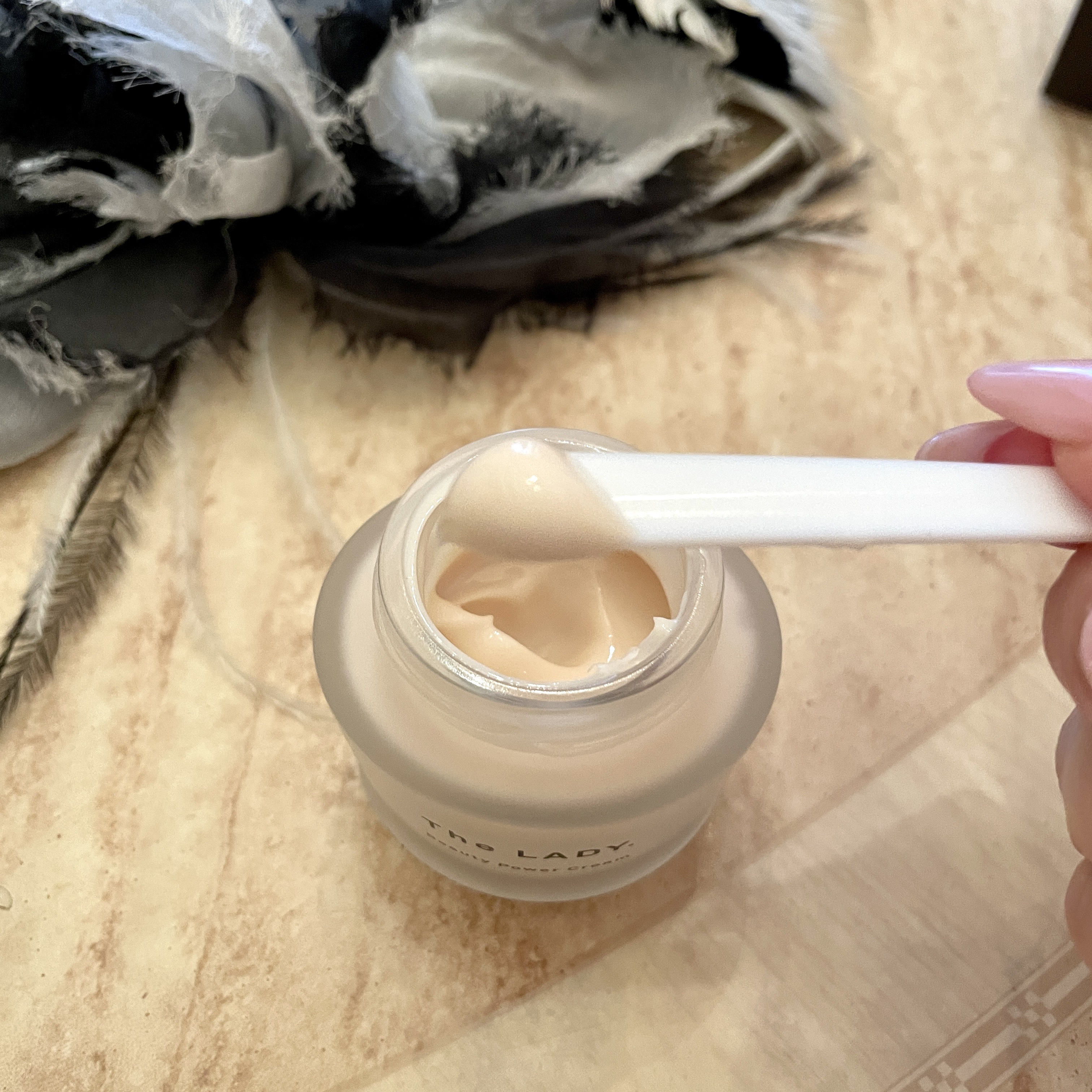 ビューティパワークリーム/The LADY./フェイスクリームを使ったクチコミ（2枚目）