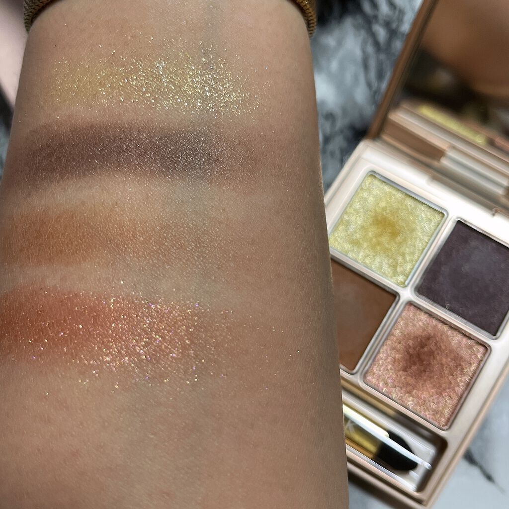 ローズウッドデイドリーム 4アイズ /RMK/アイシャドウパレットを使ったクチコミ(3枚目)