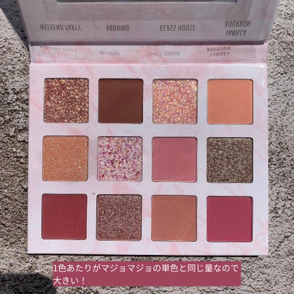 ヴィーナスマーブル12色アイシャドウパレット/Venus Marble/アイシャドウパレットを使ったクチコミ(2枚目)