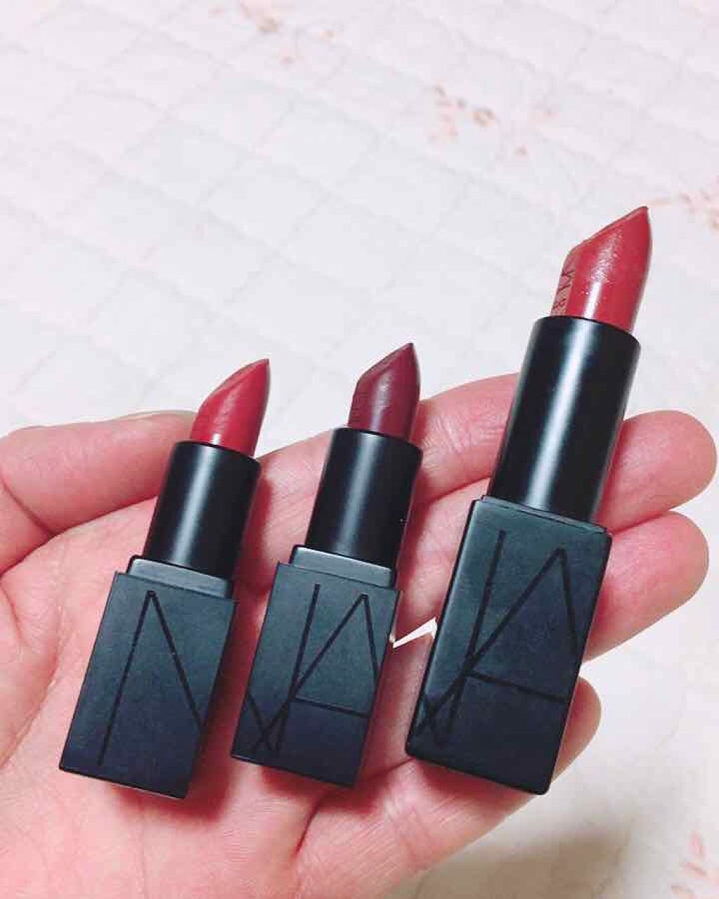オーデイシャスリップスティック/NARS/口紅を使ったクチコミ(1枚目)