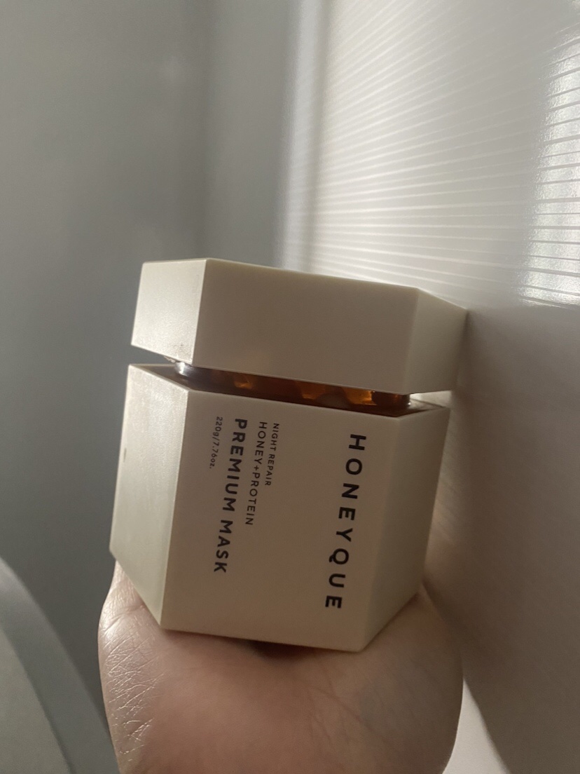 ナイトリペア プレミアム 集中ヘアマスク 220g/ハニーク/ヘアマスク・ヘアパックを使ったクチコミ（1枚目）