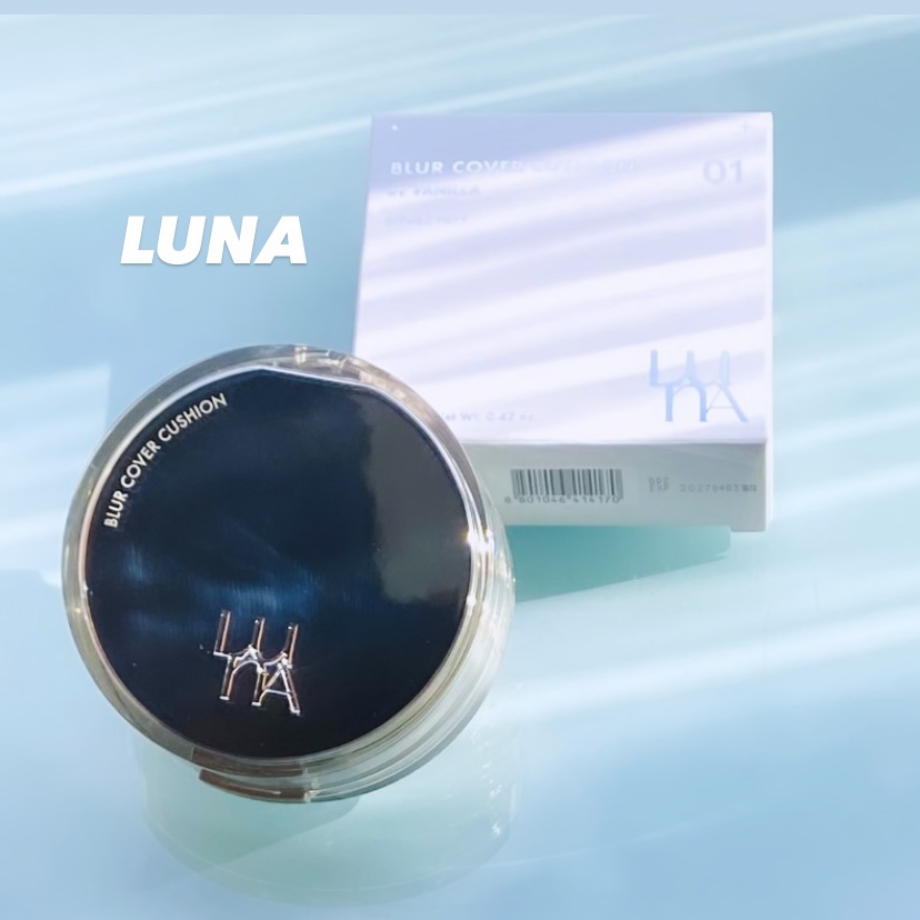 ブラーカバークッション/LUNA/クッションファンデーションを使ったクチコミ（1枚目）