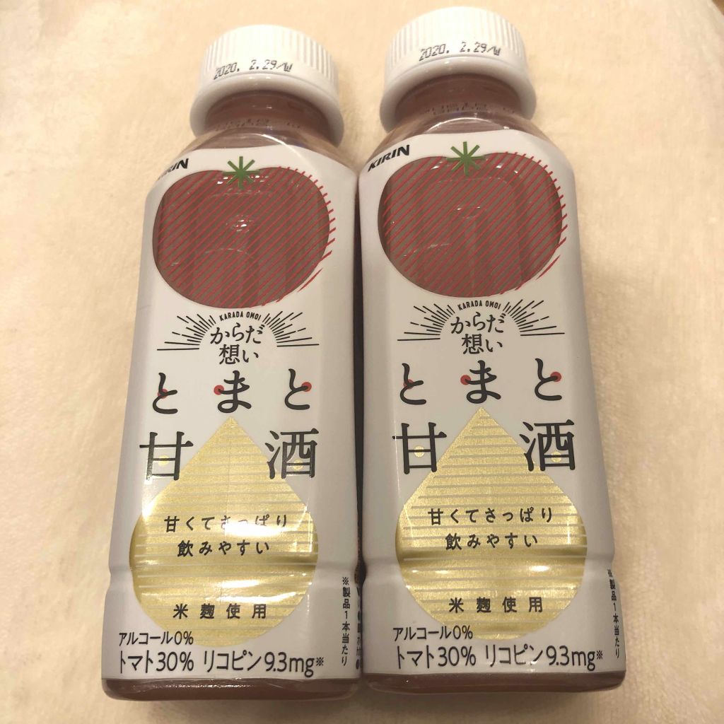 とまと甘酒/キリン/ドリンクを使ったクチコミ（1枚目）