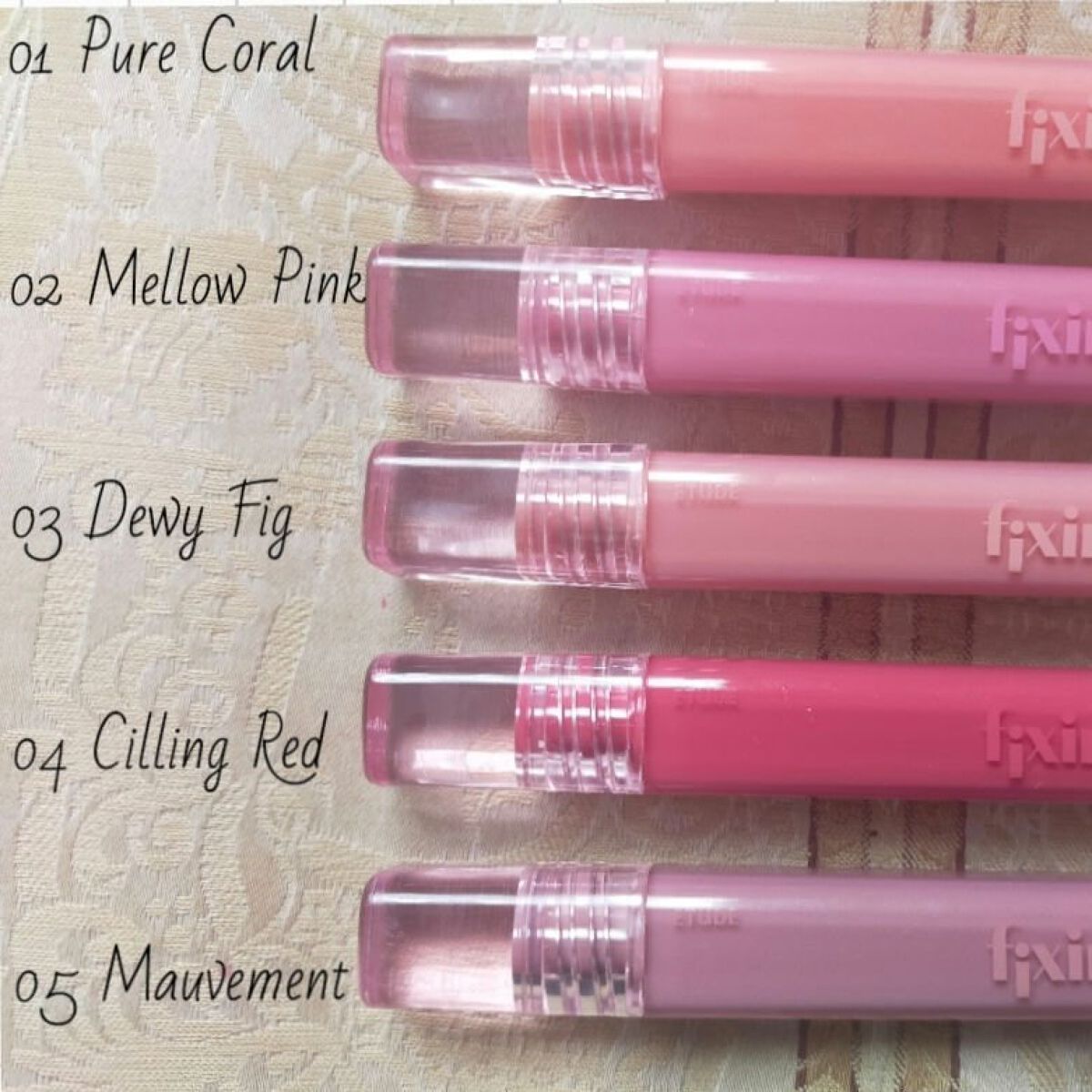 グロウ フィクシングティント/ETUDE/リップティントを使ったクチコミ（1枚目）