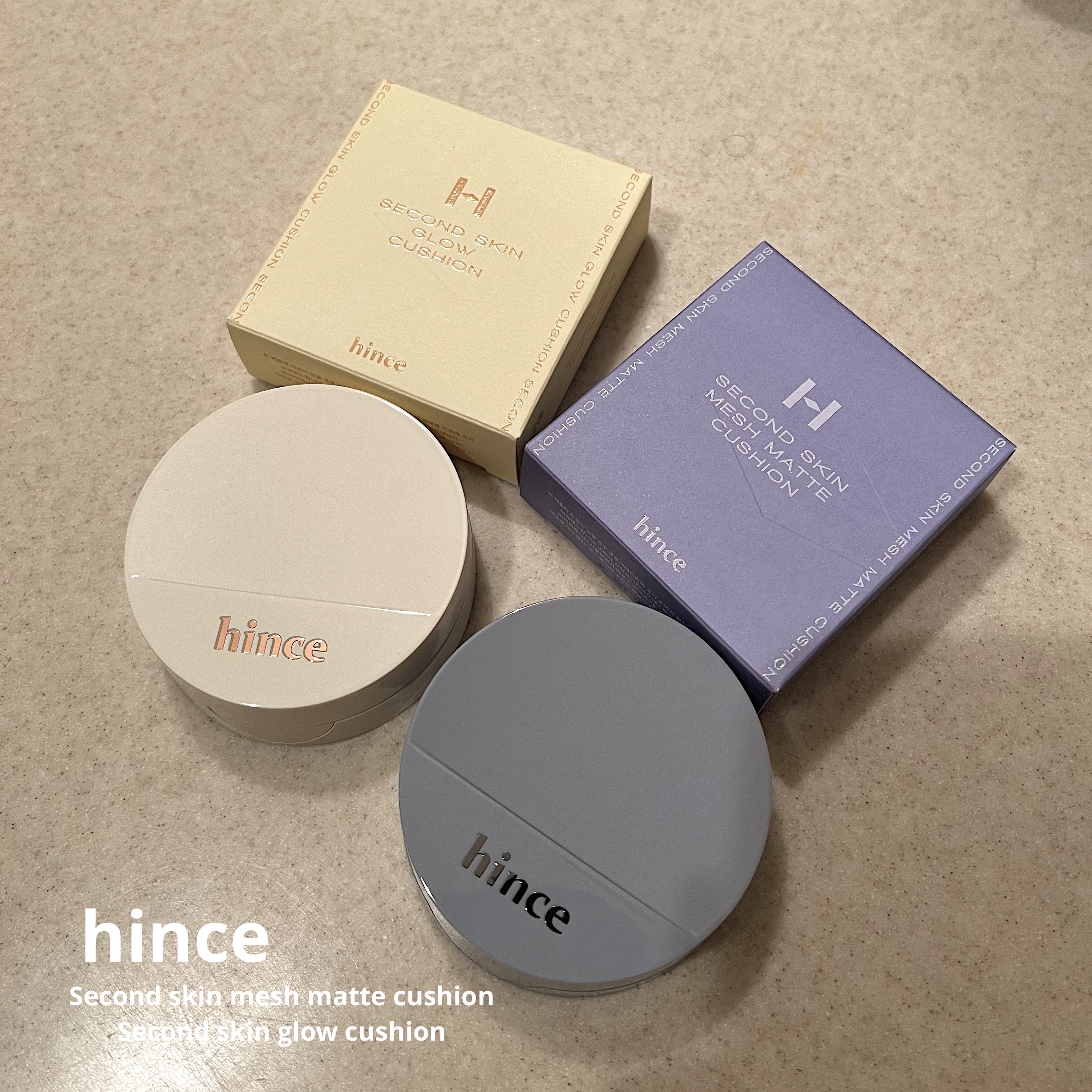 セカンドスキングロウクッション/hince/クッションファンデーションを使ったクチコミ（1枚目）