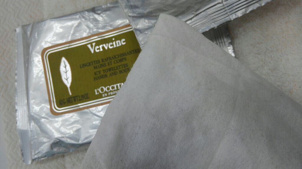 ヴァーベナ アイシータオレッツトリオ/L'OCCITANE/ボディシートを使ったクチコミ(2枚目)