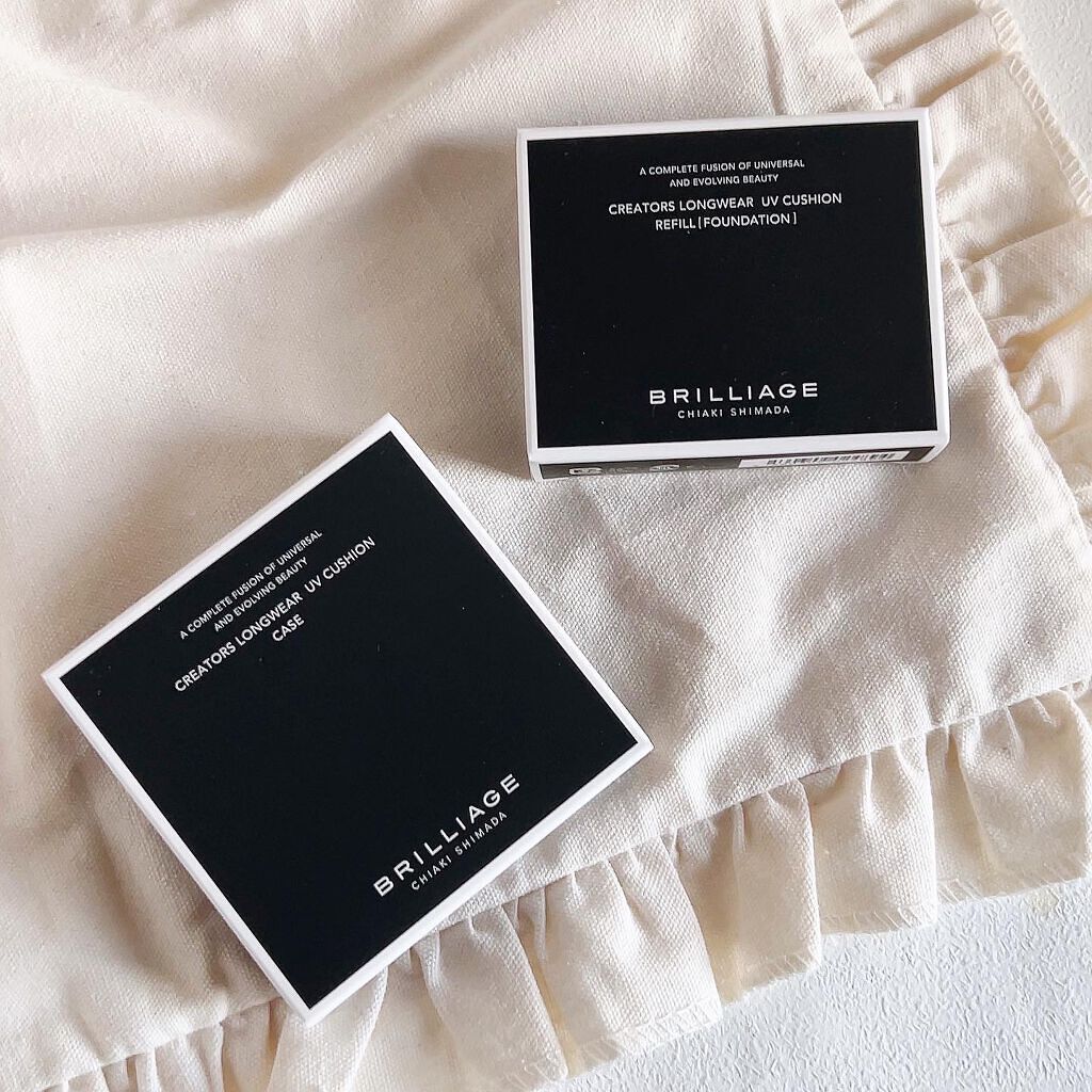 クリエイターズ ロングウェア UV クッション/ブリリアージュ/クッションファンデーションを使ったクチコミ(2枚目)