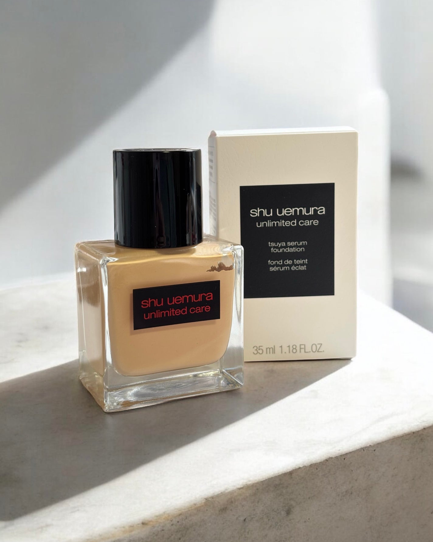 アンリミテッド ケア ツヤ セラム ファンデーション/shu uemura/リキッドファンデーションを使ったクチコミ(9枚目)