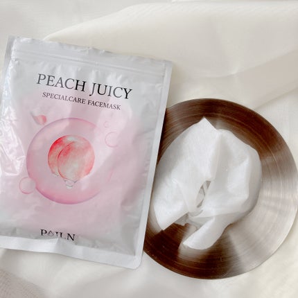 PEACH JUICY スペシャルケアフェイスマスク/POILN/シートマスク・パックを使ったクチコミ(2枚目)