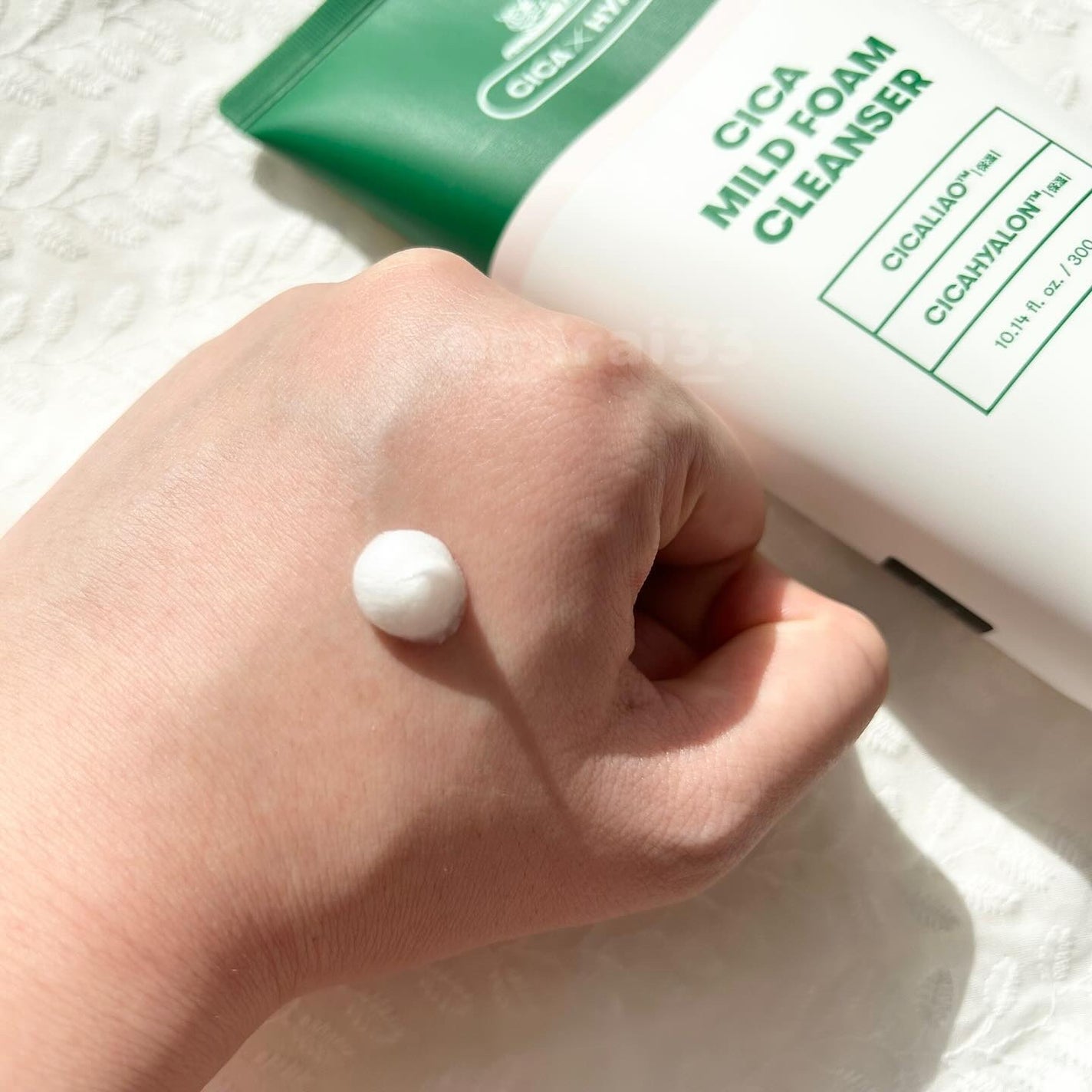 CICA マイルドフォームクレンザー/VT/洗顔フォームを使ったクチコミ(2枚目)