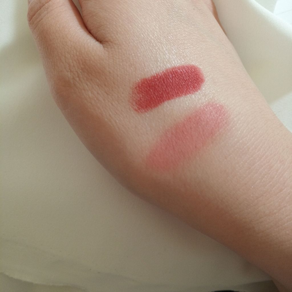 モアート ベルベットリップスティック/MOART/口紅を使ったクチコミ（3枚目）