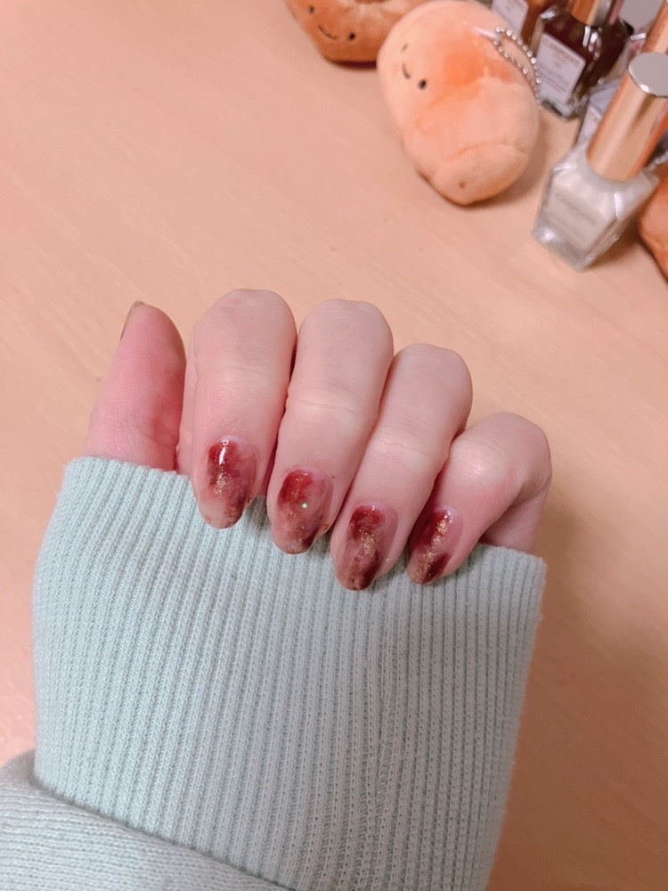 カラフルネイルズ N110 木枯らし/キャンメイク/マニキュアを使ったクチコミ（1枚目）