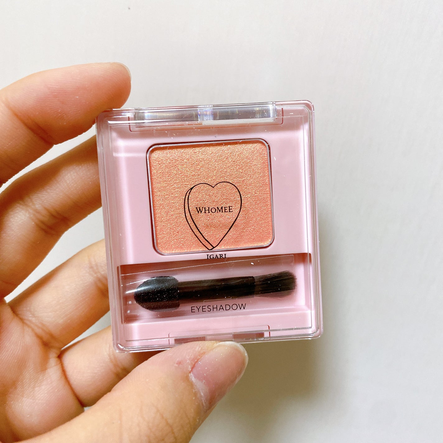 フーミー シングルラメシャドウ/WHOMEE/単色アイシャドウを使ったクチコミ(1枚目)