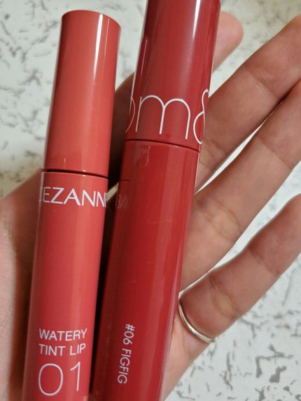 ウォータリーティントリップ/CEZANNE/リップティントを使ったクチコミ(4枚目)