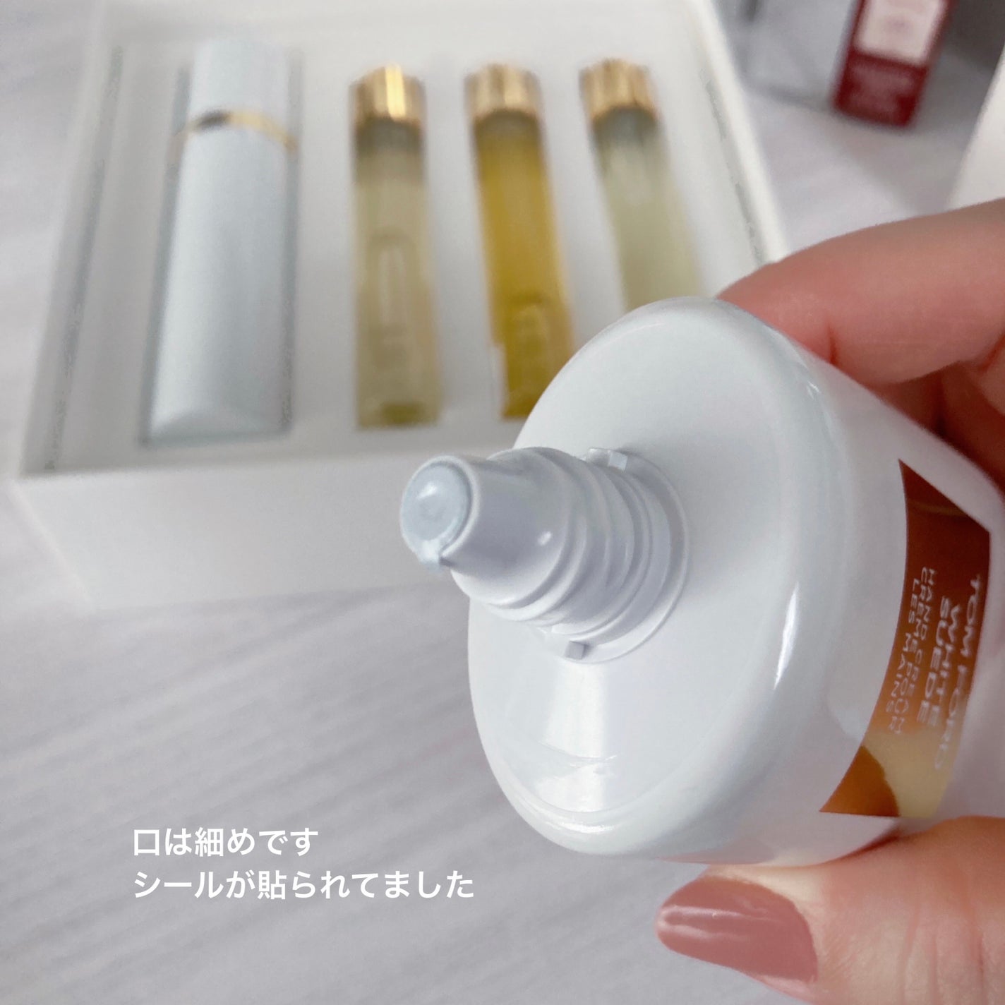 ホワイト スエード ハンド クリーム/TOM FORD BEAUTY/ハンドクリームを使ったクチコミ(2枚目)