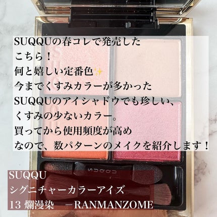 シグニチャー カラー アイズ/SUQQU/アイシャドウパレットを使ったクチコミ(2枚目)