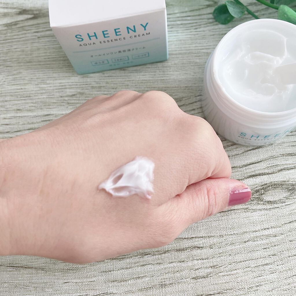 アクアエッセンスクリーム/SHEENY/フェイスクリームを使ったクチコミ（3枚目）