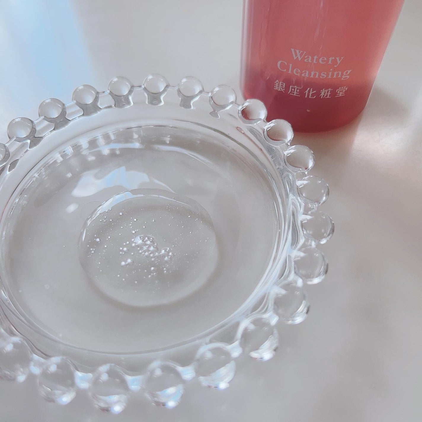 ウォータリークレンジング/銀座化粧堂/クレンジングウォーターを使ったクチコミ(2枚目)