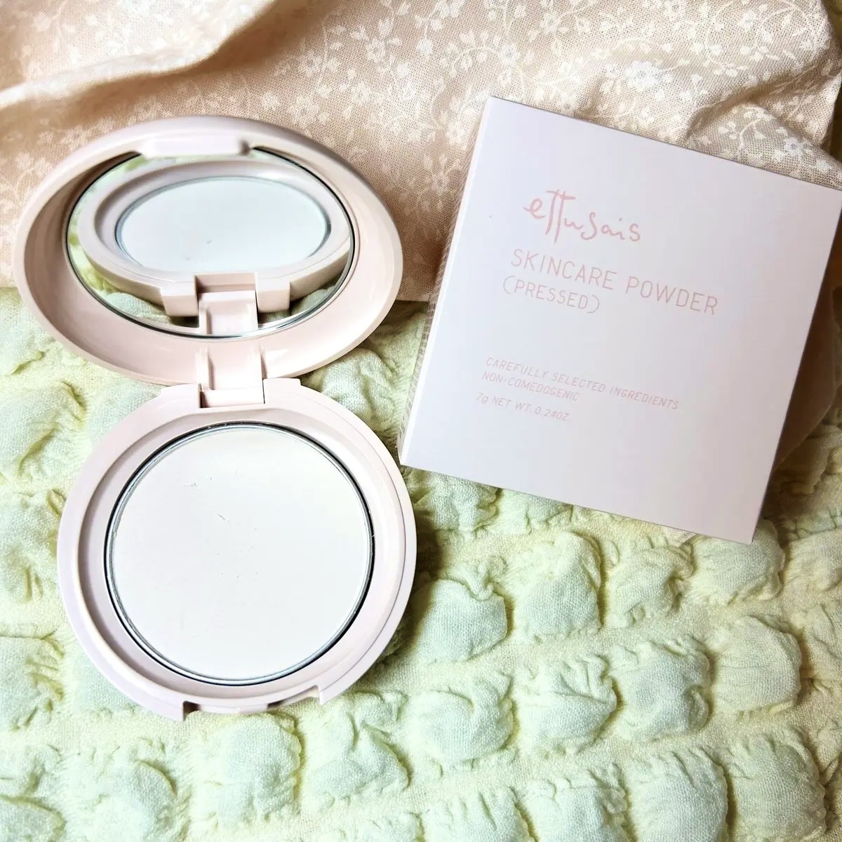 エテュセ スキンケアパウダー (プレスト)/ettusais/プレストパウダーを使ったクチコミ（1枚目）