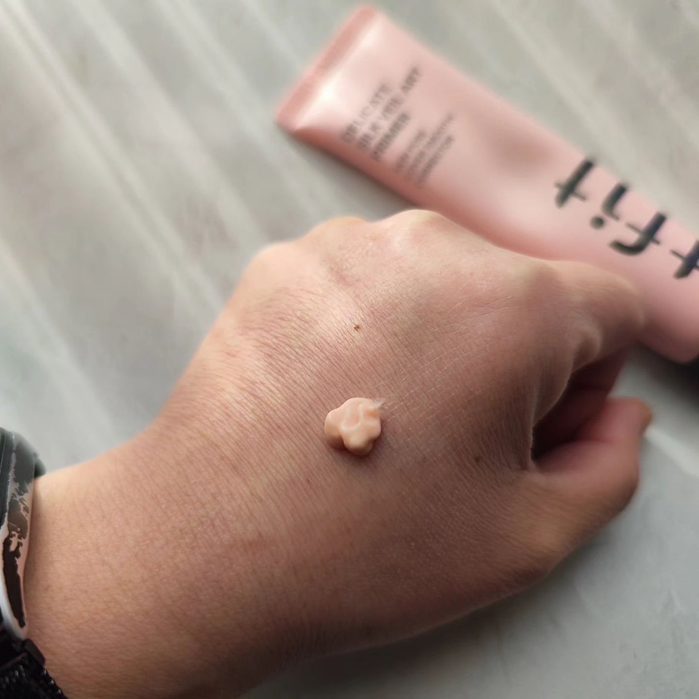 デリケートシルクベールアートプライマー/TFIT/化粧下地を使ったクチコミ(2枚目)