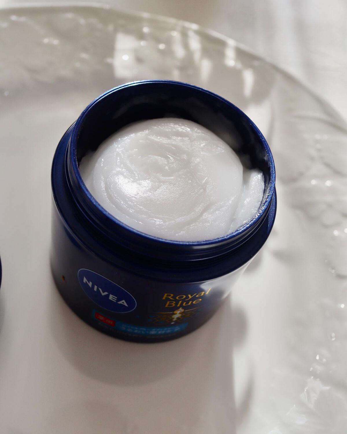 ニベア ロイヤルブルーボディクリーム うるおい密封ケア/ニベア/ボディクリームを使ったクチコミ(4枚目)