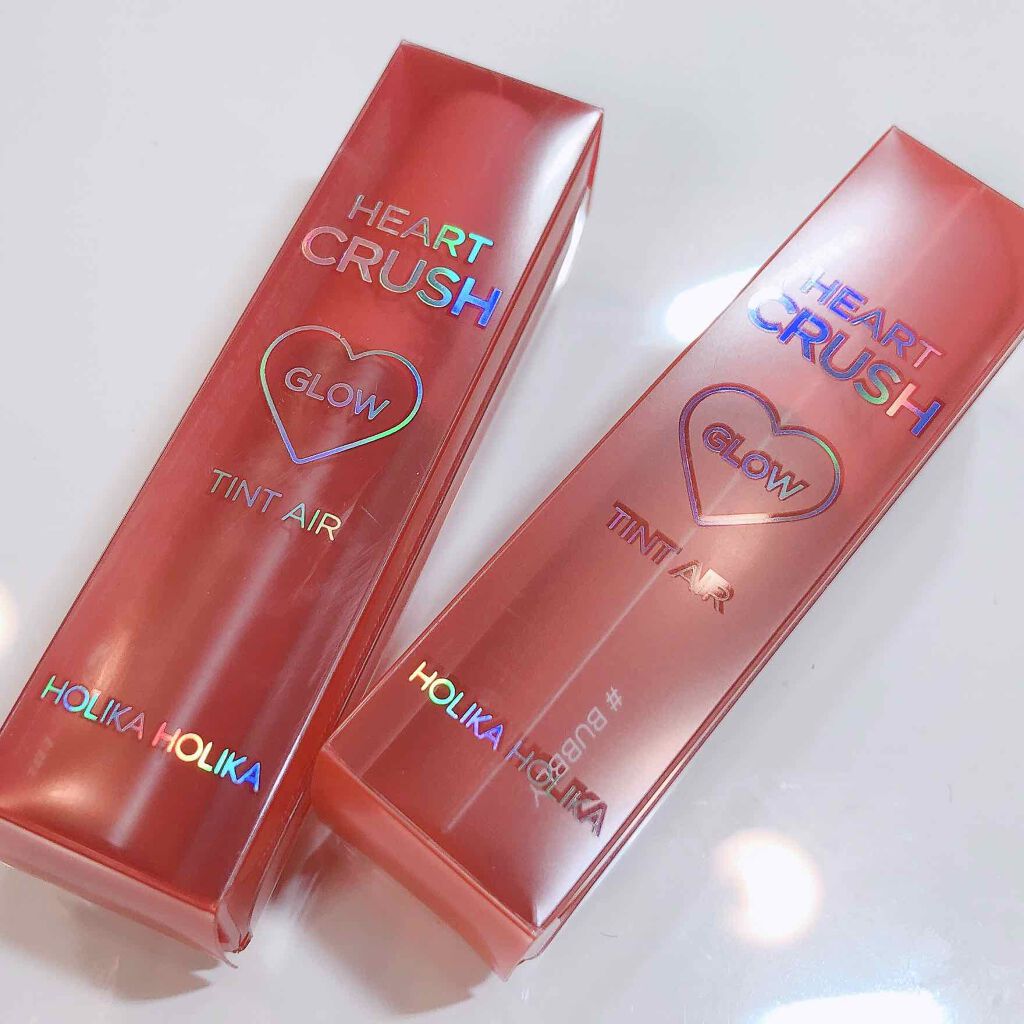 ホリカホリカ ハートクラッシュグローティントエアー/HOLIKA HOLIKA/リップティントを使ったクチコミ(4枚目)
