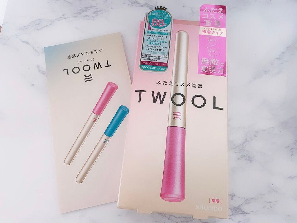 TWOOL ダブルアイリッドグルー/SHOBIDO/二重まぶた用アイテムを使ったクチコミ(1枚目)