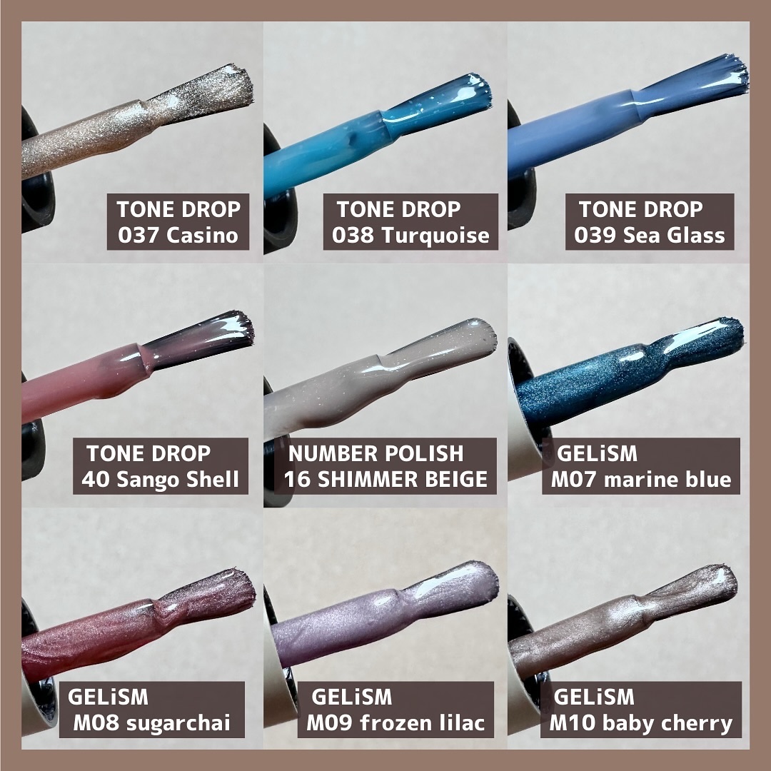 NUMBER POLISH　/D-UP/マニキュアを使ったクチコミ（3枚目）